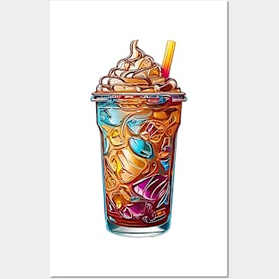 Iced Coffee Posters and Art